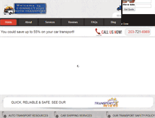 Tablet Screenshot of connecticutautotransporter.com